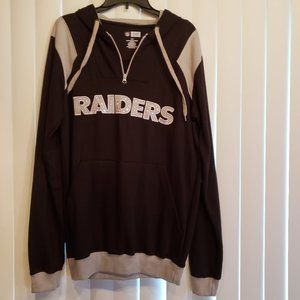 Las Vegas Raiders sweatshirt with crystals applied
